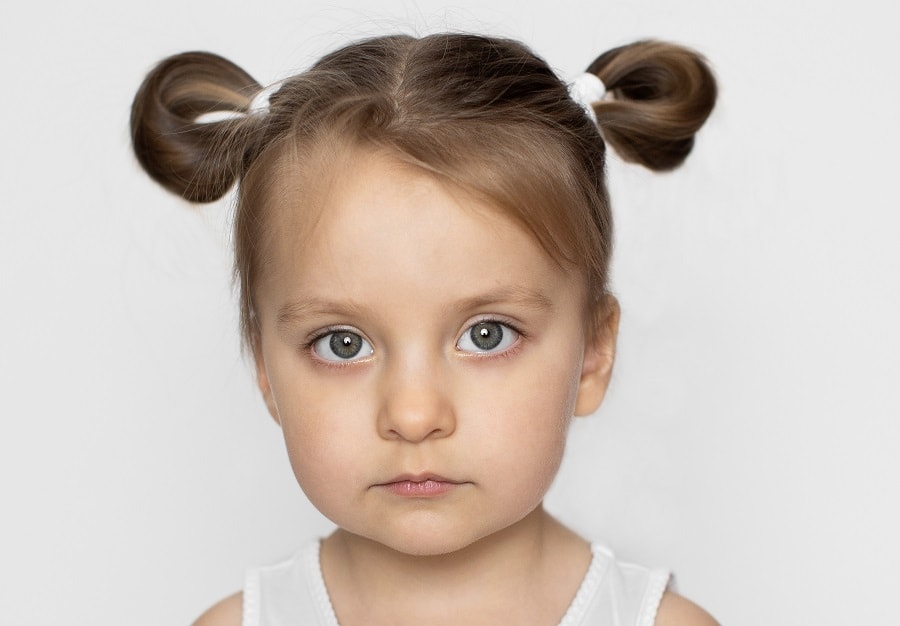3 year old girl hairstyle for fine hair
