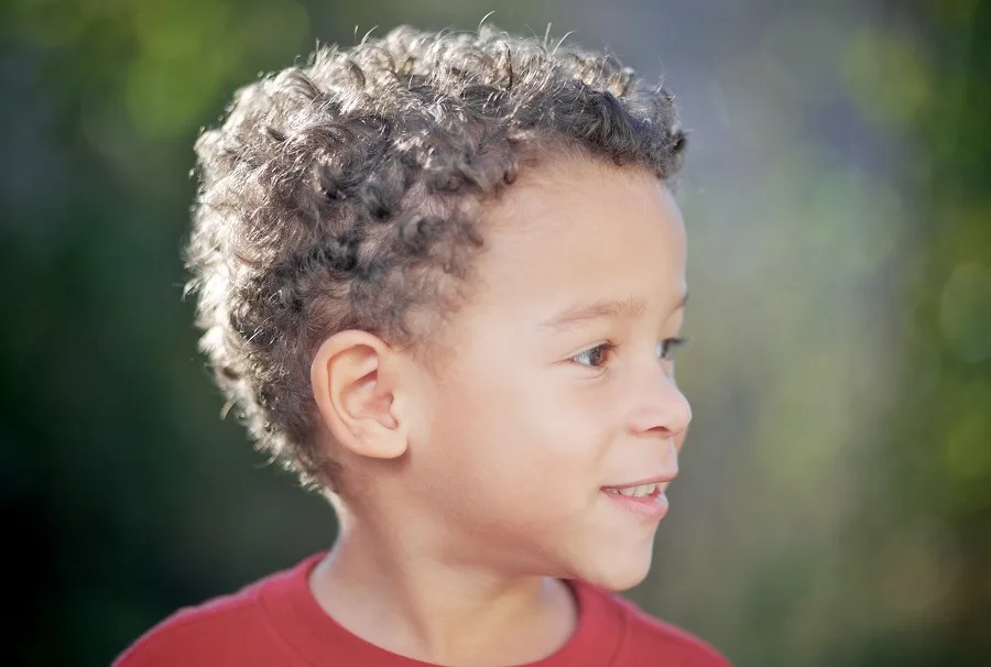 3 year old mixed boy haircut