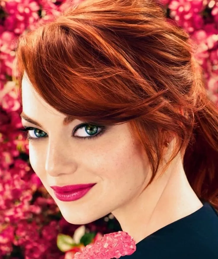 Copper Red Hair Color for girl