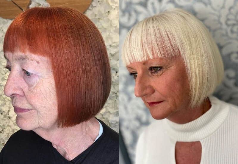 Bob Haircuts for Older Women