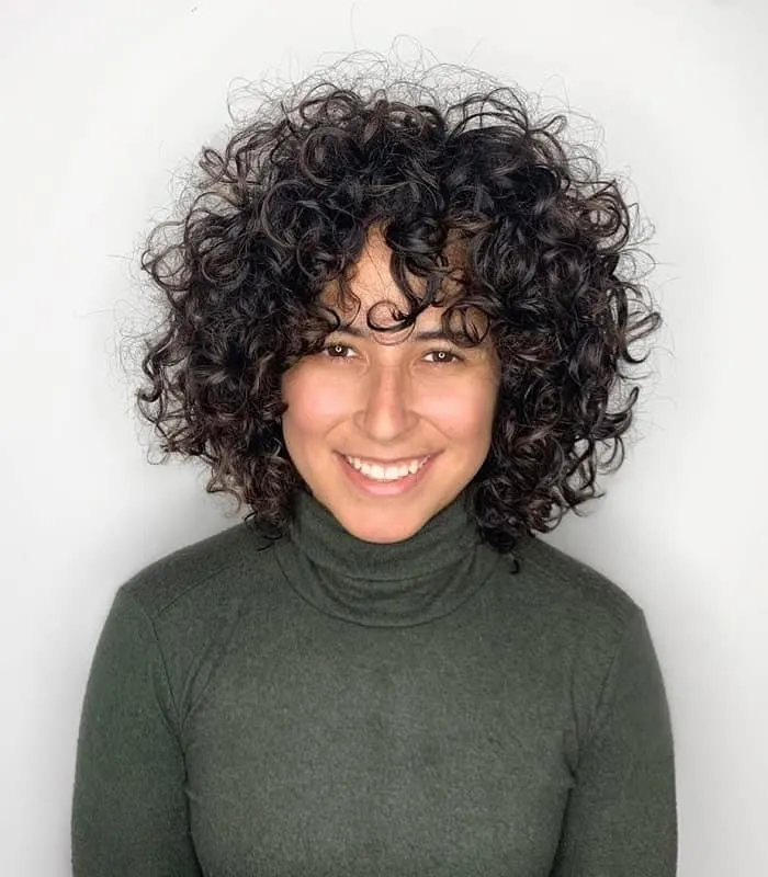 3b Curly Hair Bob