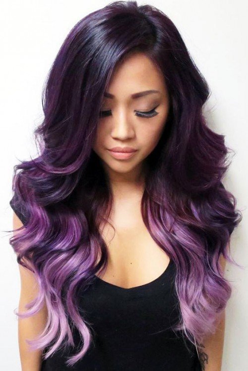 Purple Balayage 