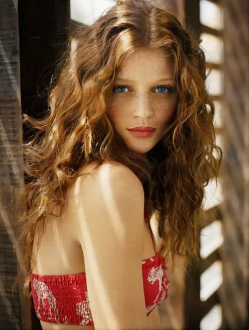  Beach Wave Mexican redhead hair you like