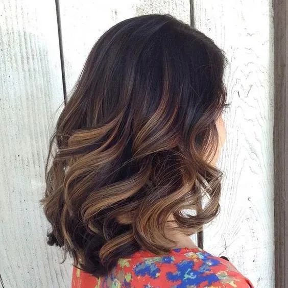 dark Caramel Balayage Hair color your favorite