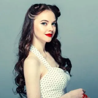 40s long hairstyle