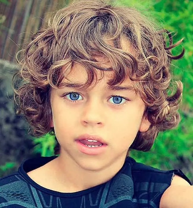 curly hairsytyles for little boys