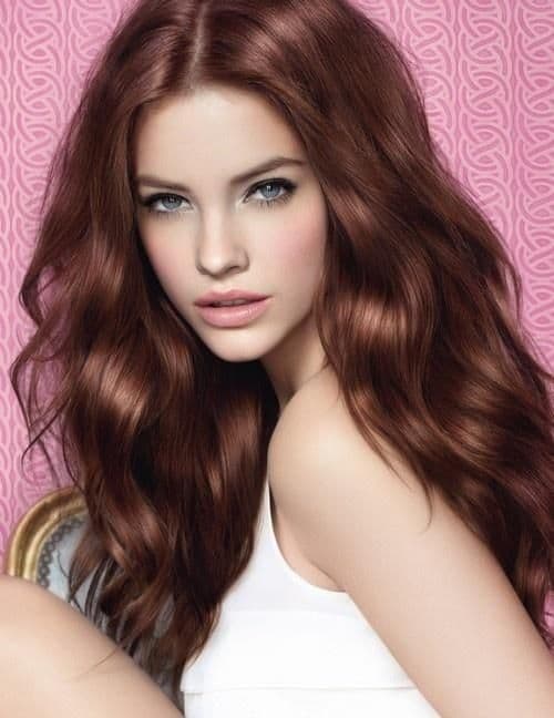 Cherry Mocha Hair Color for girl