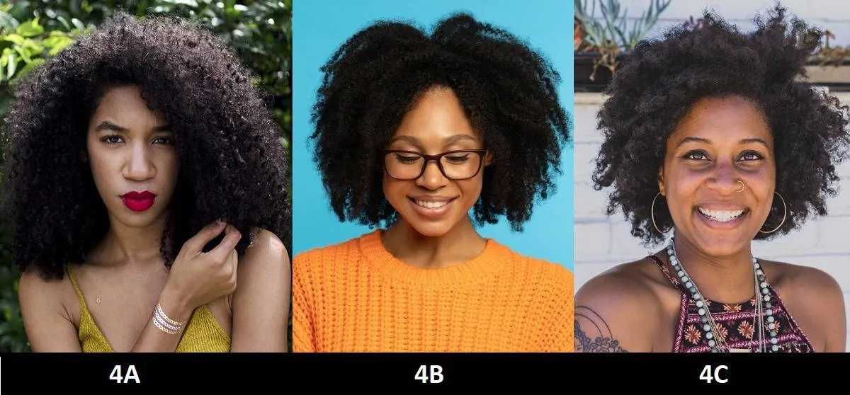 4A 4B 4C Hair Type