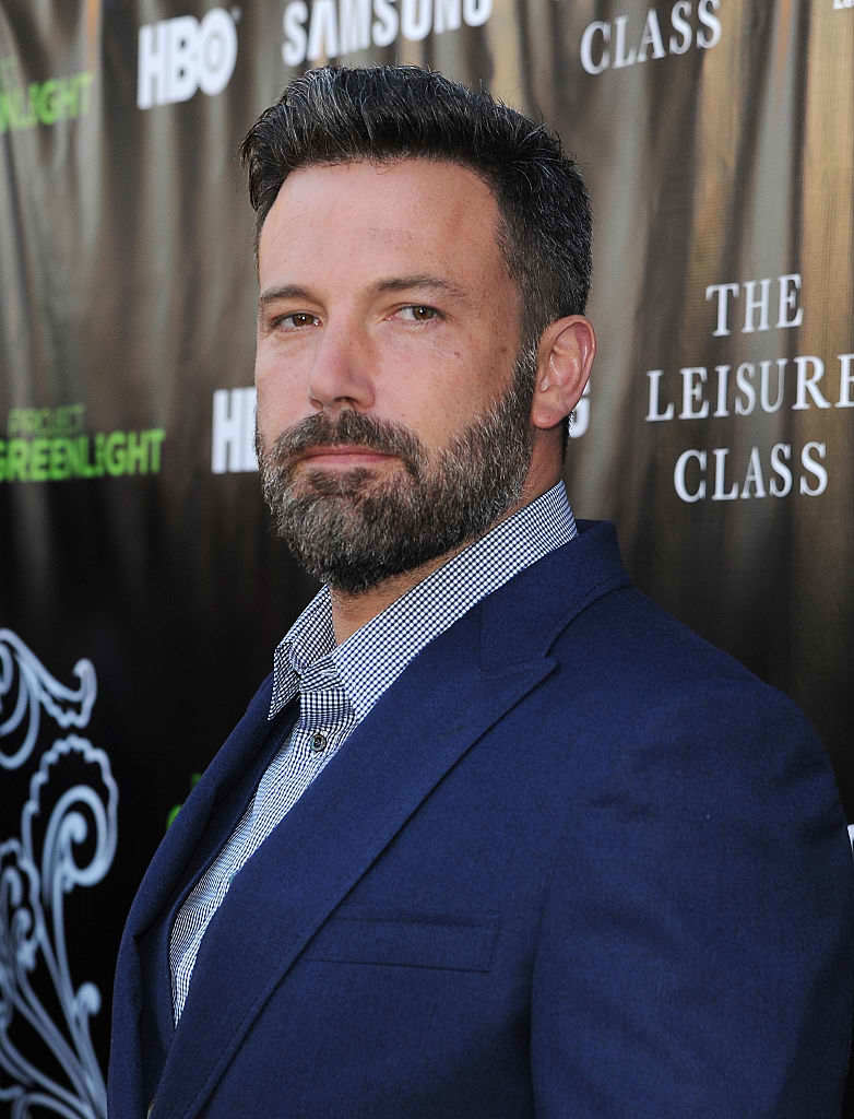 natural Ben Affleck Beard style 