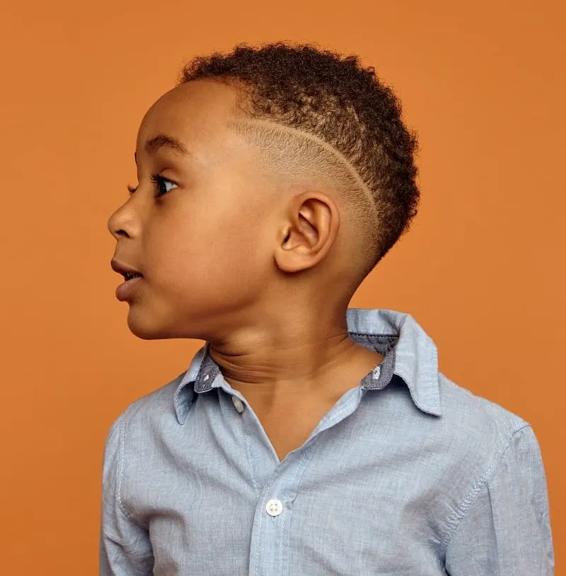 5 year old black boy haircut