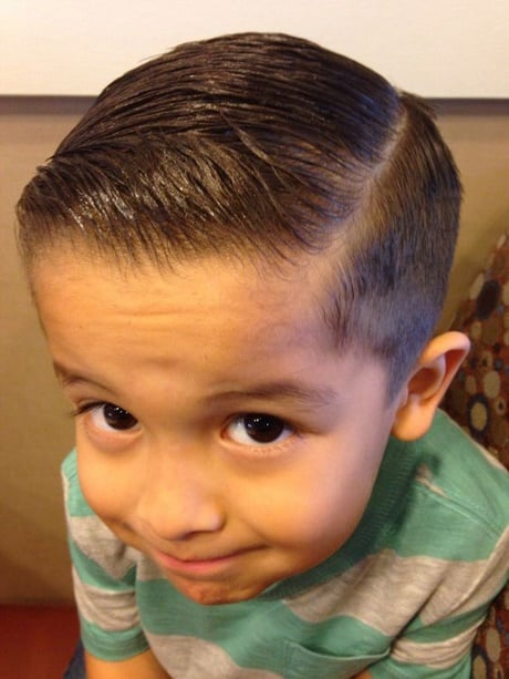 comb over hairstyle for 5 year old boy