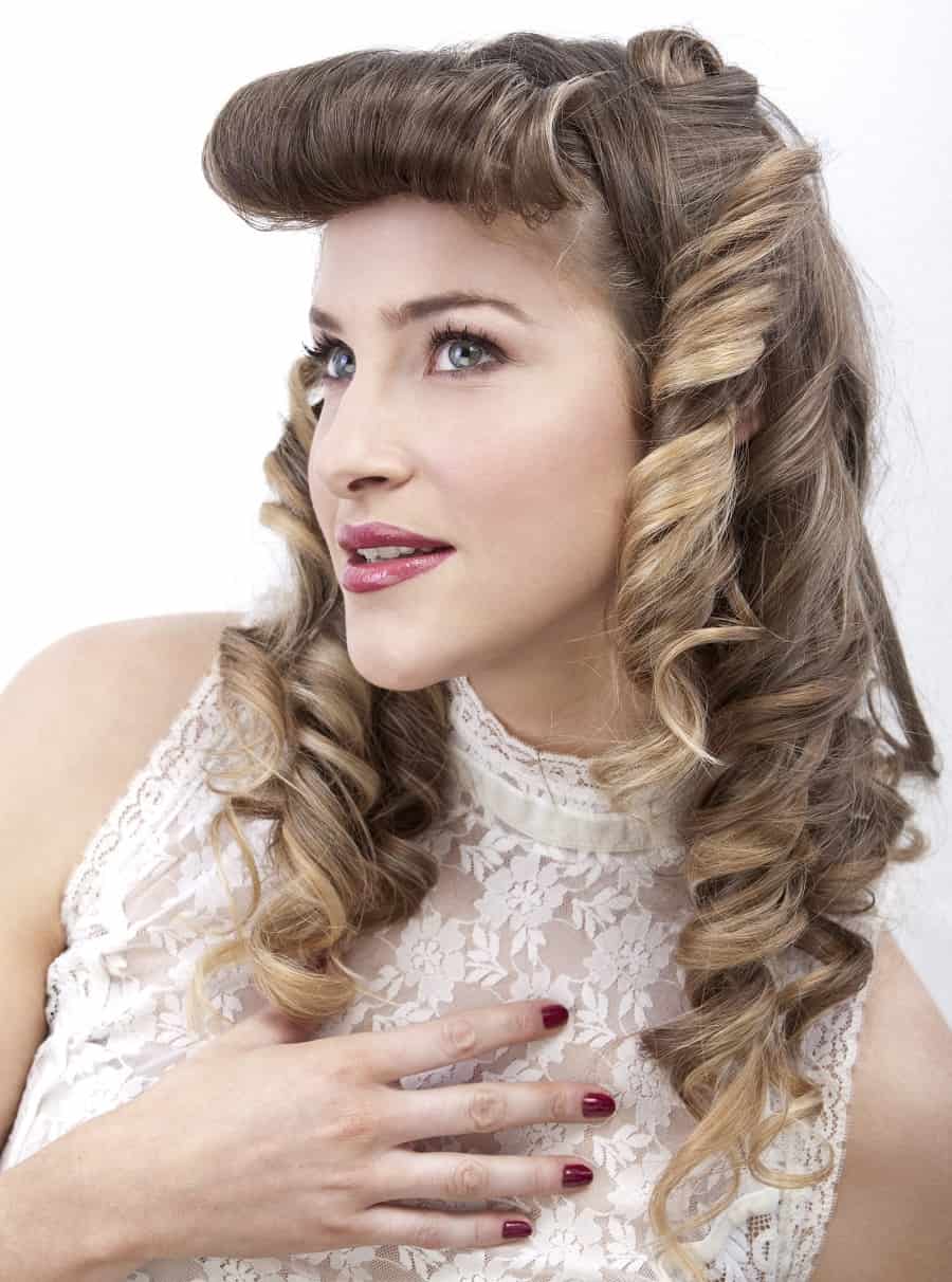 1950S Hairstyles For Long Hair
