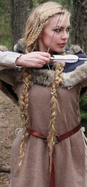 Viking Braided Pony Tails