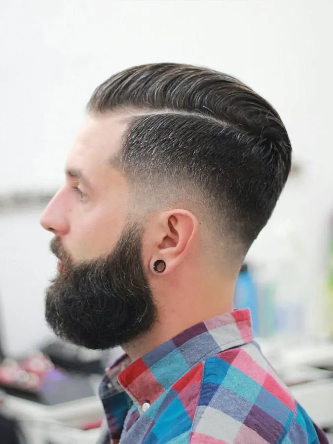 hipster gentleman's haircut 
