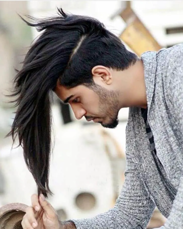 Long Hair Undercut