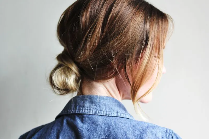 Small Messy Buns For Short Hairstyle
