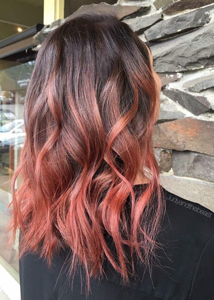 20 Stunning Rose God Balayage Hair Colors for 2023