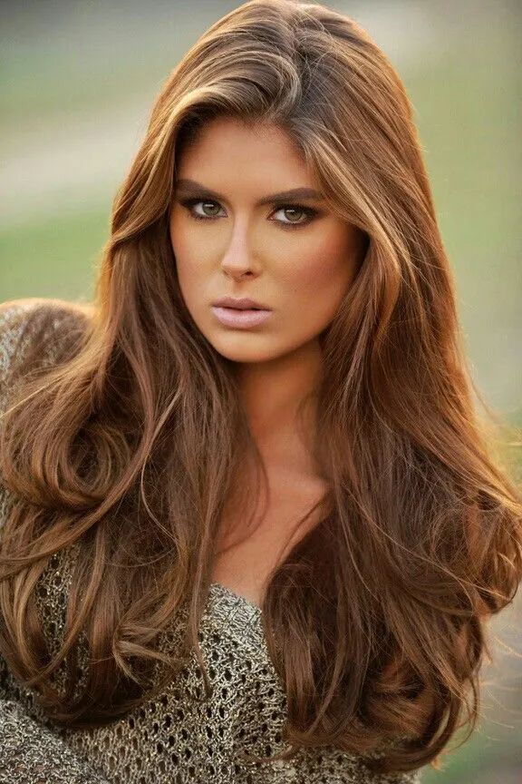 Milk Mocha Hair Color idea for girl