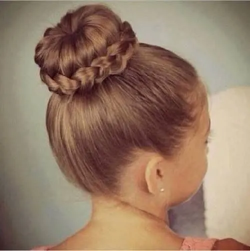 Classic Braided Bun hairstyle you love