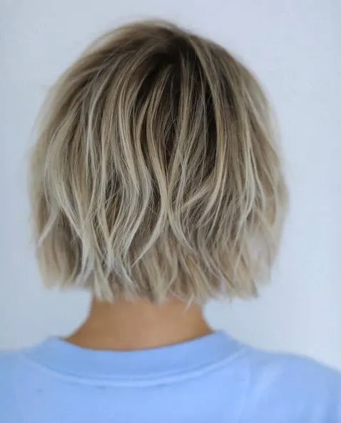 Short Choppy Hairstyle