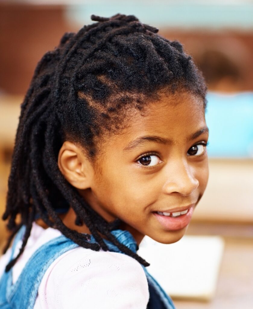 8 year old black girl dreadlocks hairstyle