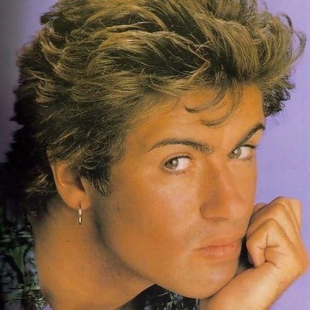 80s hairstyles by George Michael