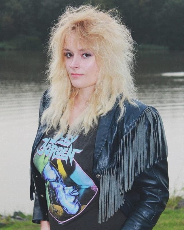 80s rock hairstyles women