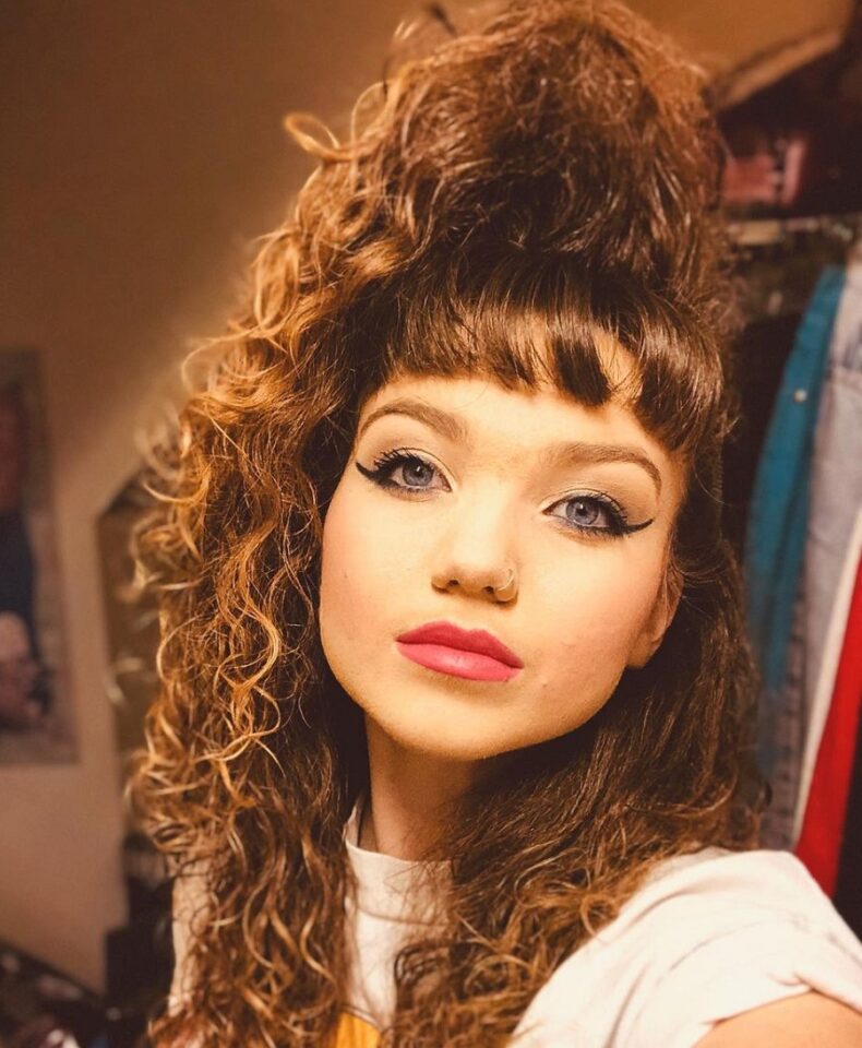 The 80s Mall Bangs is Back: How to Style This Iconic Hairstyle
