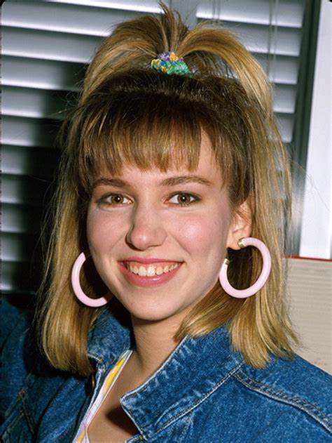 80s Ponytail with Bangs for women