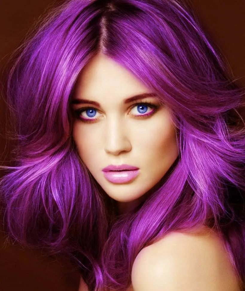 professional hair color for girl 
