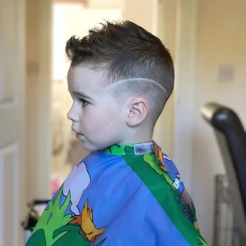 Spikes with An Undercut for little boys