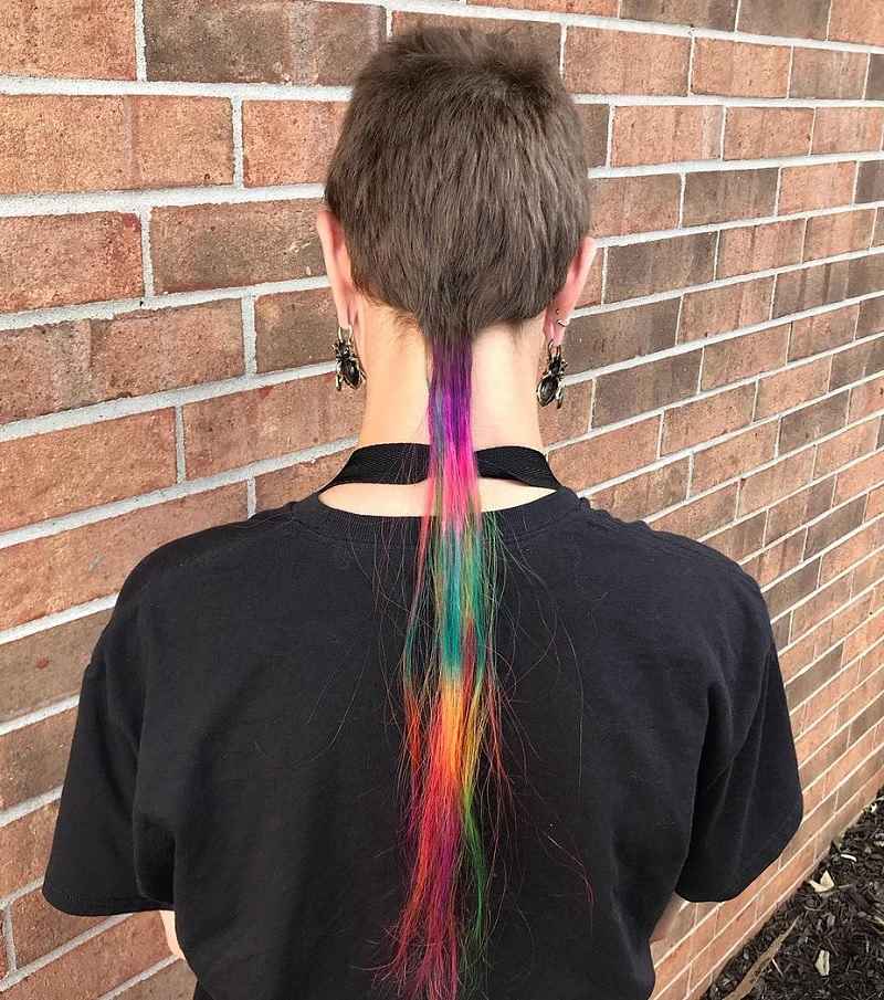 90s Rattail for Men's Hairstyle