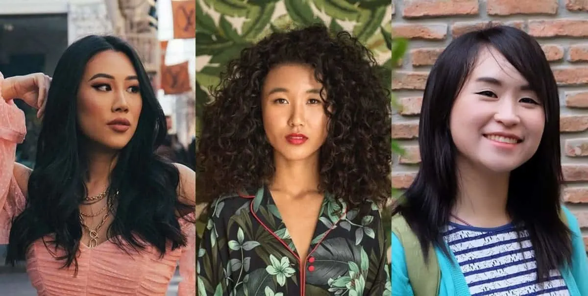 Asian women hairstyle