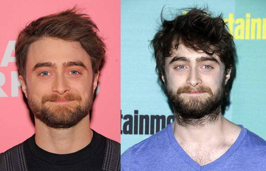 Actor Daniel Radcliffe With Beard