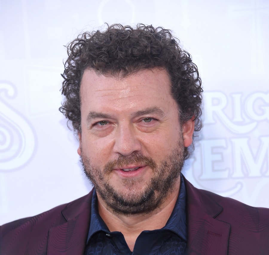 Actor Danny McBride With Curly Hair