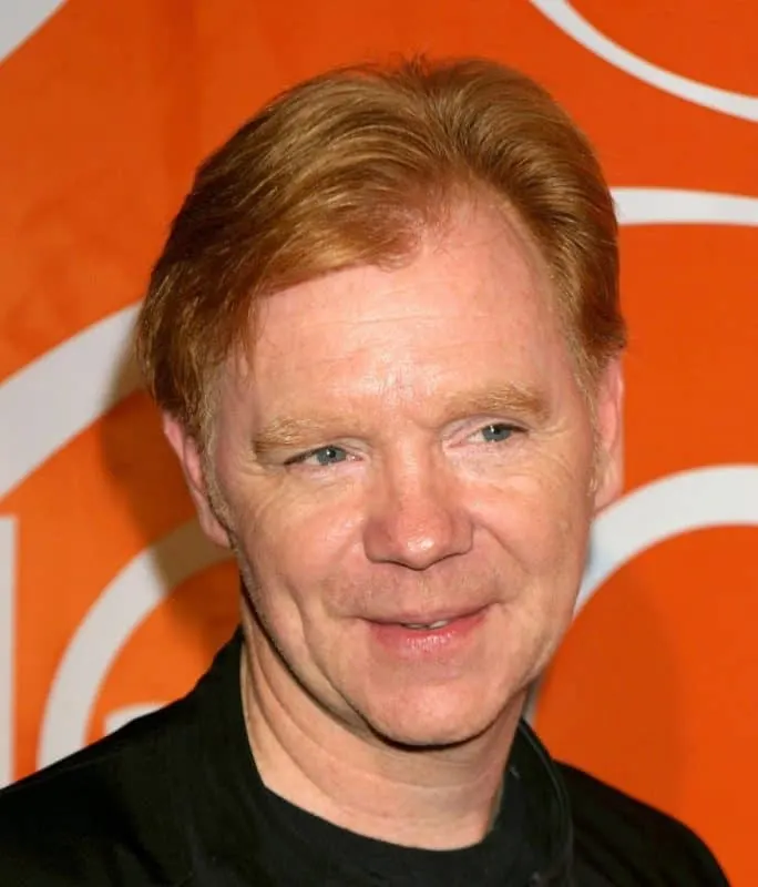 Actor David Caruso with Red Hair