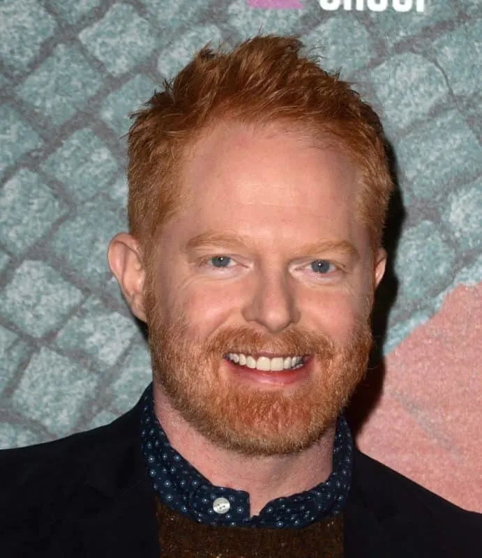Actor Jesse Tyler Ferguson with Red Hair