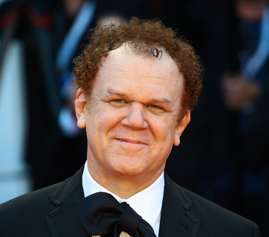 Actor John C. Reilly With Curly Hair