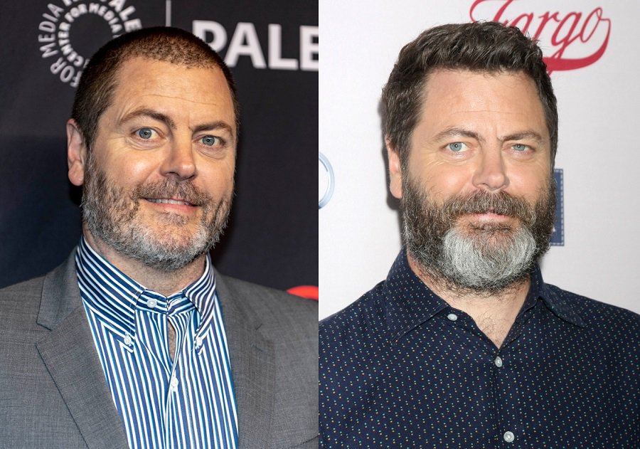 Actor Nick Offerman With Beard
