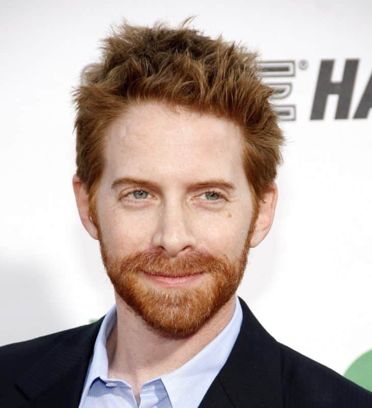 Actor Seth Green with Red Hair