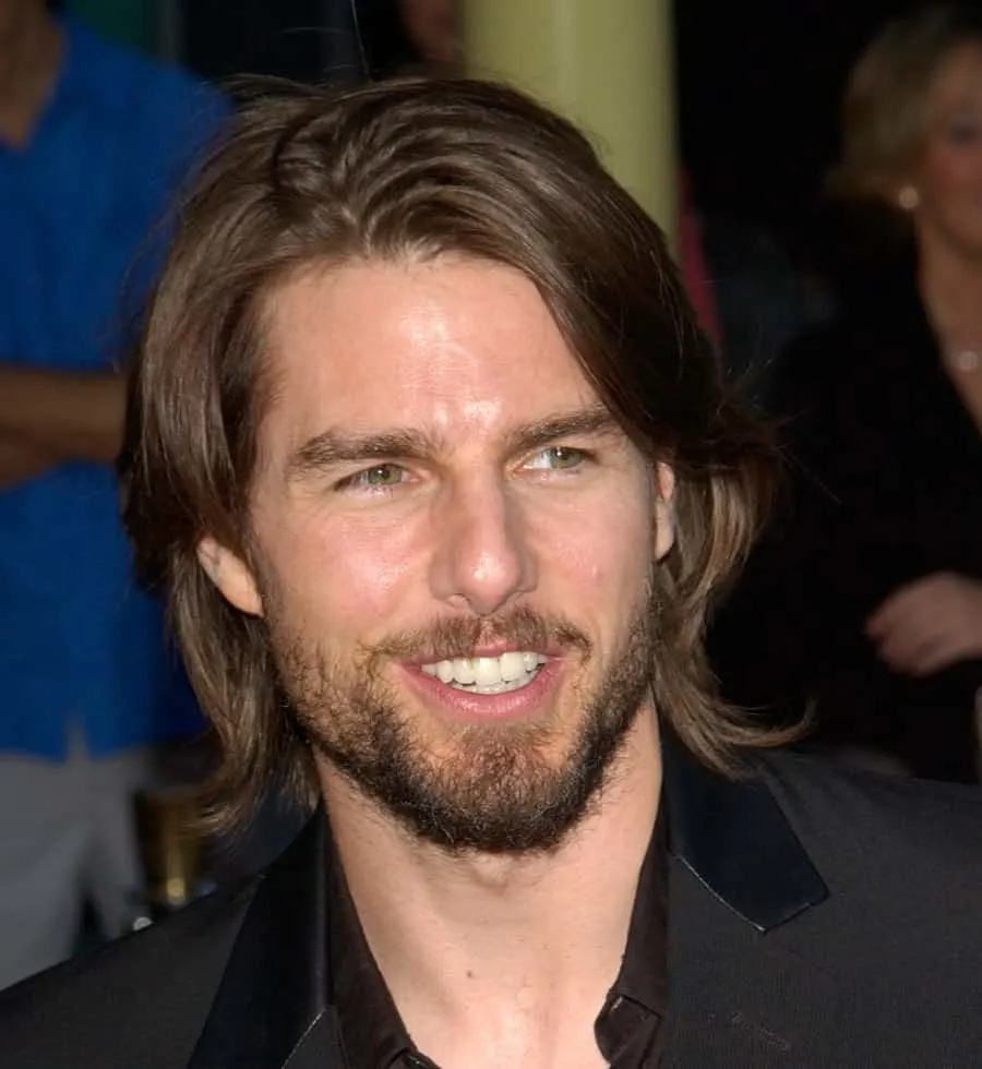 tom cruise long hair