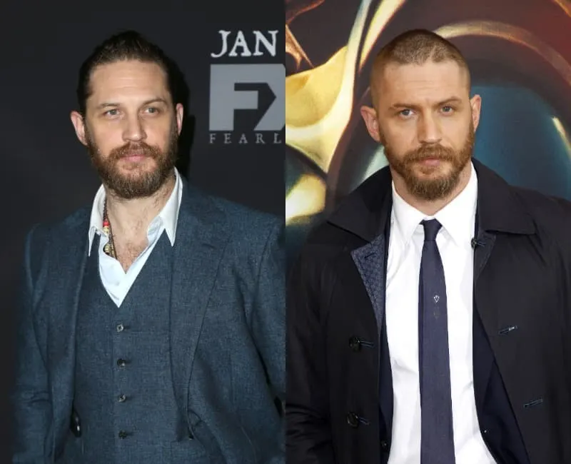 Actor with beard - Tom Hardy