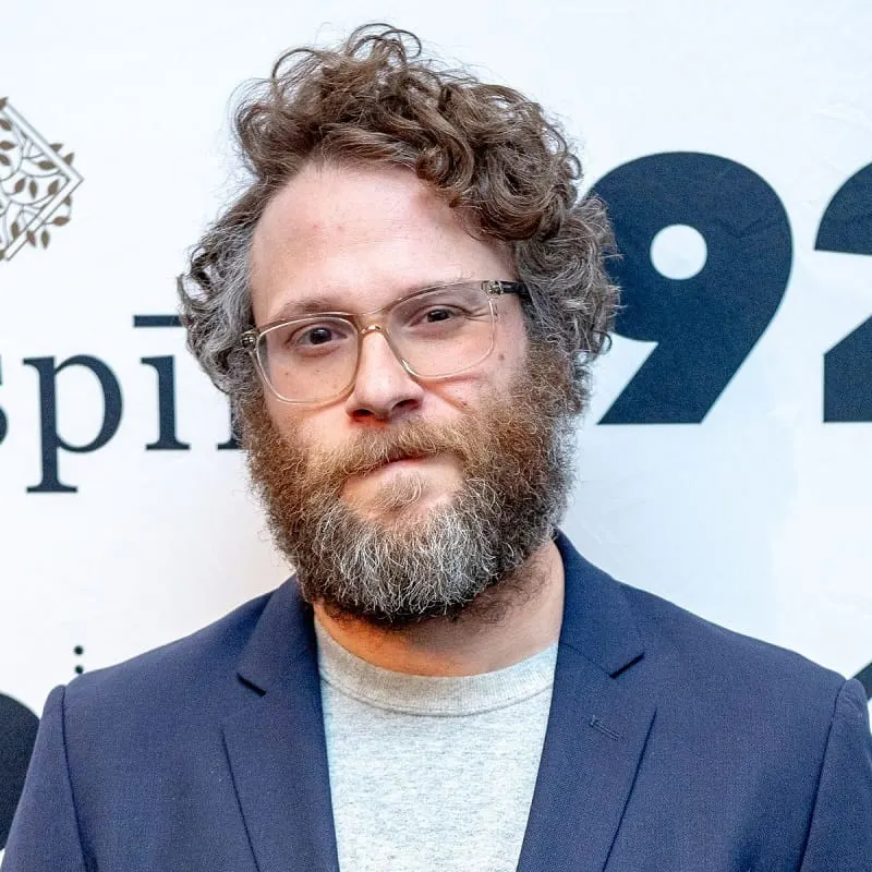 Actor with curly hair - Seth Rogan