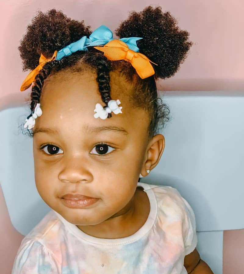 Twist Hairstyles for Black Baby Girl | Kids Styles - Afroculture.net