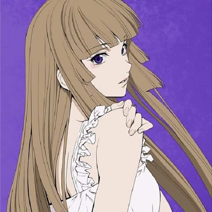 Anime Girl with Long Brown Hair - Aika Fuwa