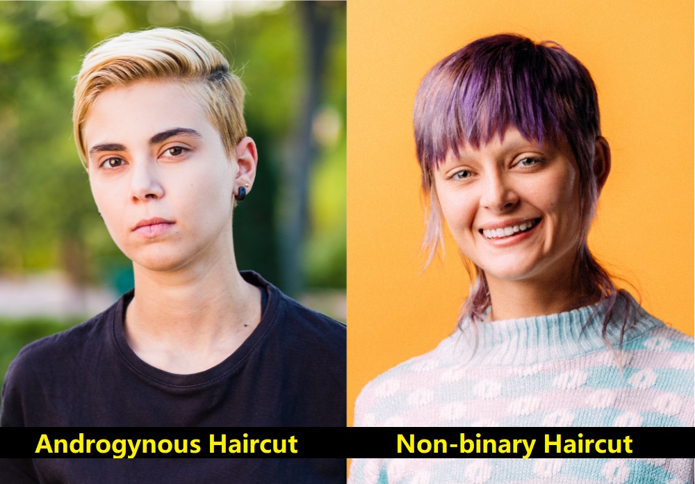 Difference Between Androgynous and Non-Binary Haircut