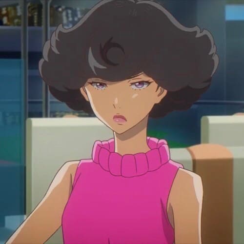 Anime Character Angela Carpenter With Curly Hair