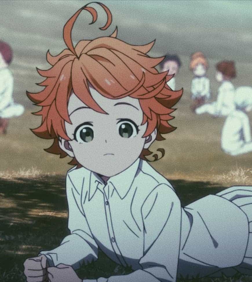 Anime Character Emma With Curly Hair