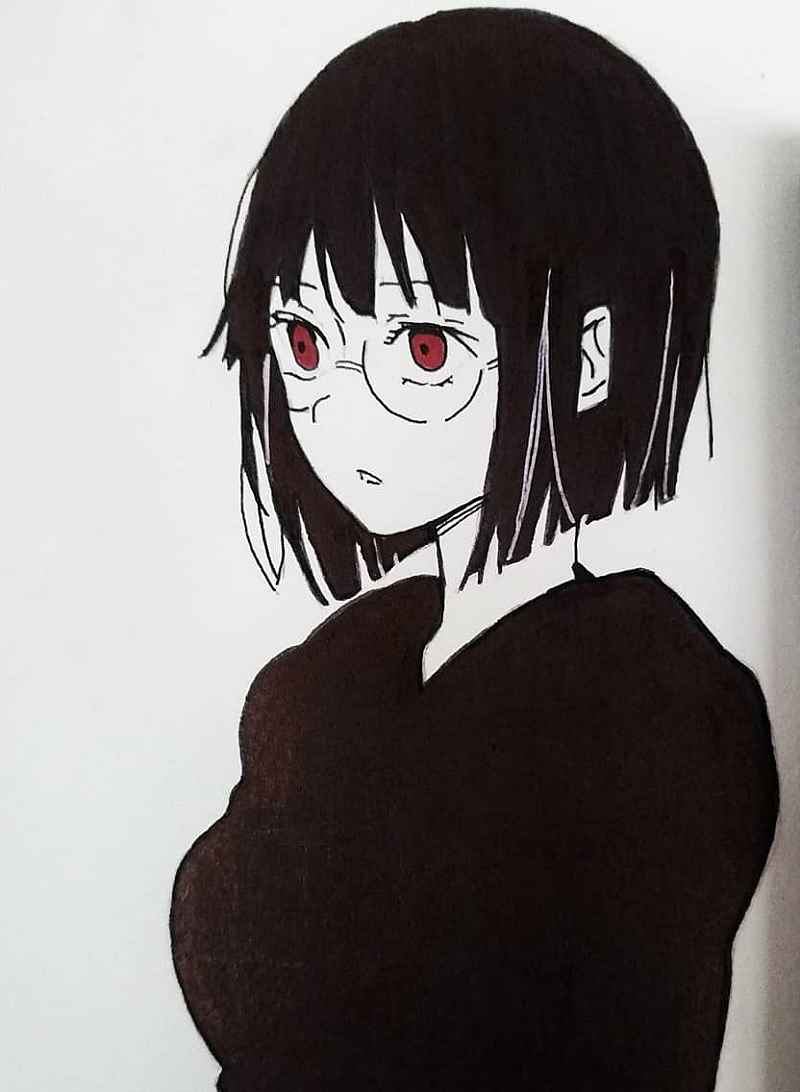 Anime Female Characters with Black Hair - Sonohara Anri