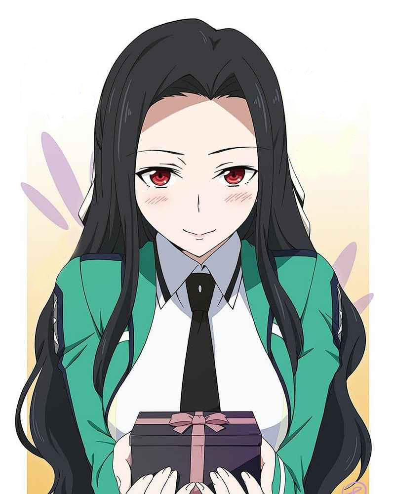 Anime Girl Character with Black Hair - Miyuki Shiba